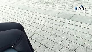 The boy shows his friend his cock for the first time
