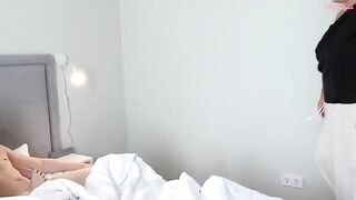 Bouncing on a cock is fun, especially with a stepmom