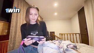 The guy pleased his stepsister with a new format, introducing anal sex