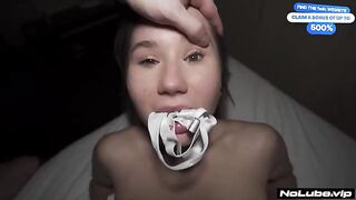 She experiences intense pleasure through his wild fantasies