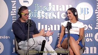 She asked for a hamburger and got a different kind of treat in this steamy podcast scene
