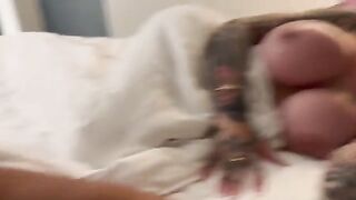 The stepfather fucks his beautiful stepdaughter, Lacey Jayne