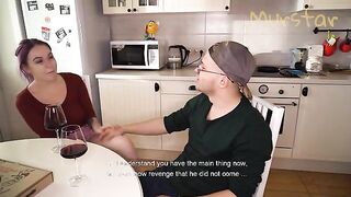 A thick dick is the best valentine's day present, especially in the kitchen