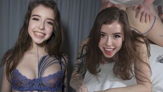 It's not hard to make a beautiful woman happy