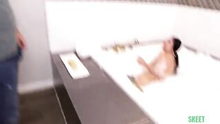 The juicy ass needs a cock, not a finger