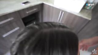 A juicy ass Latina gets fucked without interruption, showcasing her big booty in action