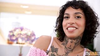Everything for a complete experience - amazing sex on the couch