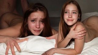 A cute redhead teen brought to tears of joy through intense passion