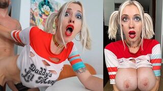 In a moment, Harley doesn't mind getting intimate with anyone