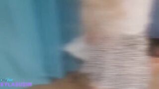 A cute Turkish girl fucked on the chair in doggy style position