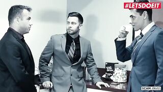 Karma Rx and Valentina Nappi seduced their rich boss for a threesome
