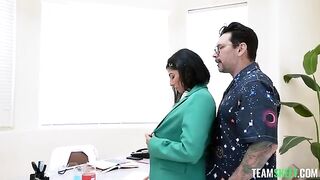 A special treatment for a patient by a sexy doctor