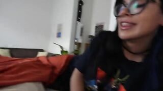 Girl got fucked by her girlfriend’s big cock in an amateur scene