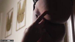 Any cock is good for Asian pussy doggy style