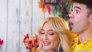 The autumn holiday is celebrated with a grand sexual feast