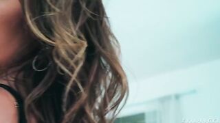 I see the anal target. A girl is being trained for anal sex