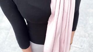 Anal sex is not a problem for this hijab-wearing amateur