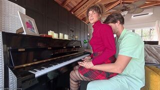 The symphony of the pussy, an unforgettable experience with a hot teacher