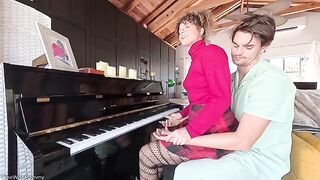 The symphony of the pussy, an unforgettable experience with a hot teacher