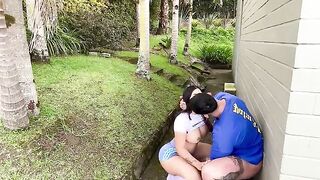 The girl was summoned by her ancestors and got fucked hard