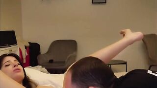 The couple reached the point of orgasm together