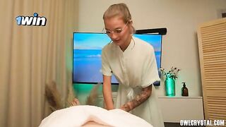 A massage that follows all the rules of eroticism