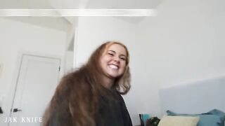 Girl was fucked by her boyfriend’s friend with a huge cock
