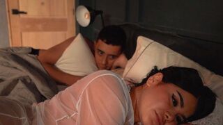 Can’t sleep thinking about his lips and her moans