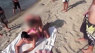 I spread the towel, you unzipped your pants—logical