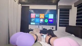 A prank ended up in a steamy threesome with Adaline Star and her big booty