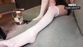 She undressed herself before her stepbrother could do it for her