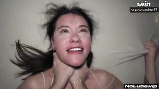 A girl squirts and soaks her man in a wet compilation