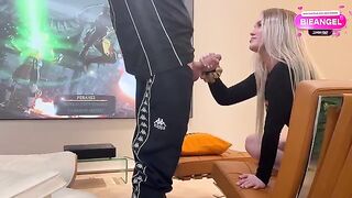 A beautiful girl has sex with her stepbrother