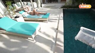 A sexy woman got fucked by her husband hard