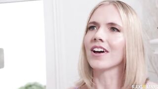 She became a real slut, turning to two guys at once