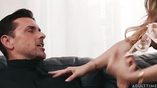 You can turn it up louder in the back - amazing brunette action