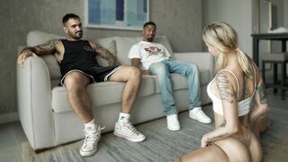 Who will be the first to claim the pussy in this steamy scenario?