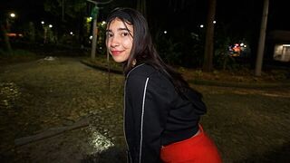 A girl with a perfect body has anal sex