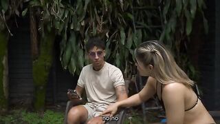 A sexy girl shouldn’t choke while sucking dick—she needs to swallow it all, sweetie