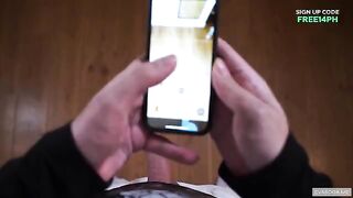 A man came home and was surprised to see his ex-girlfriend there