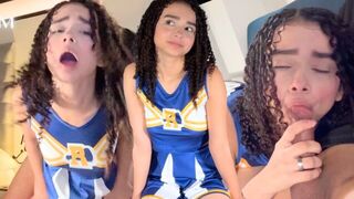 The cutest girl in the world has her first experience