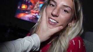A young guy masturbates while his stepsister watches