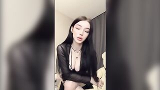 He penetrates it with his cock, as the girl orders