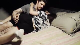 The best position for sex: face-down on a sheet, exclusive HD video