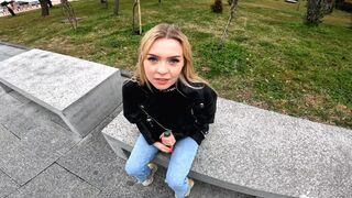 A chance meeting with a stunning blonde led to an unforgettable encounter
