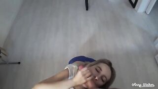 Anny Walker brings her sister to orgasm with the help of her boyfriend in a steamy scene
