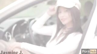 The long way home with a cute Asian girl Jasmine J