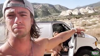 A couple goes on a wild road trip adventure to California and gets intimate