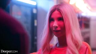 Playful Kenzie has sex in public places with someone