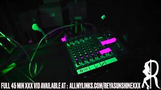 Real vip room action with Reya Sunshine, no tricks